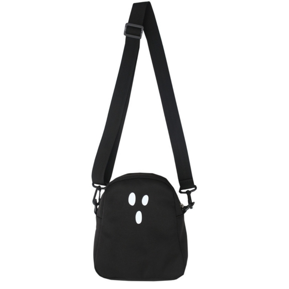 Casper Ghost Face Crossbody Bag Suprised Small Halloween Bag - Picture 6 of 11